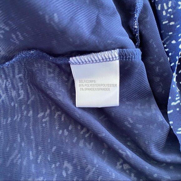 Jane & Delancey stretch tank top with ruffles & ruching - Picture 8 of 10